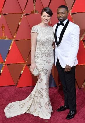 Actor David Oyelowo (R) and Jessica Oyelowo arrive on the red carpet for the 89th annual Academy Awards at the Dolby Theatre in the Hollywood section of Los Angeles on February 26, 2017.  LAP20170226458 JIMxRUYMEN