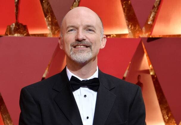 Visual effects artist Craig Hammack arrives on the red carpet for the 89th annual Academy Awards at the Dolby Theatre in the Hollywood section of Los Angeles on February 26, 2017.  LAP20170226470 JIMxRUYMEN