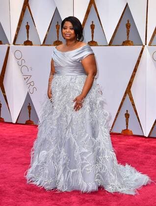 Octavia Spencer arrives on the red carpet for the 89th annual Academy Awards at the Dolby Theatre in the Hollywood section of Los Angeles on February 26, 2017.  LAP2017022856 KEVINxDIETSCH