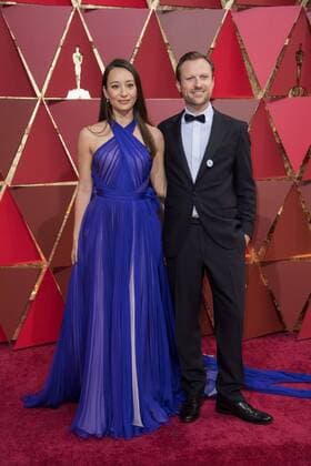 Feb 26, 2017 - Hollywood, California, U.S - Oscar-nominees Joanne Natasegara and Orlando von Einsiedel arrive at The 89th Oscars® at the Dolby Theatre in Hollywood, CA on Sunday, February 26, 2017. Hollywood U.S - ZUMAz03_ 20170226_sho_z03_269 Copyright: xAMPASx