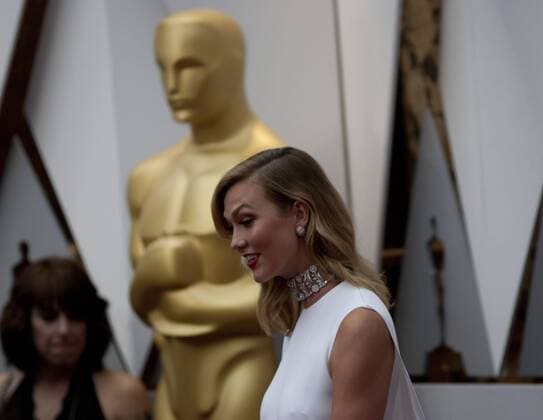 February 26, 2017 - Hollywood, California, U.S. - KARLIE KLASS during red carpet arrivals for the 89th Academy Awards ceremony. Los Angeles U.S.  - ZUMARS A 20170226_mda_a60_286 Copyright: xArmandoxArorizox