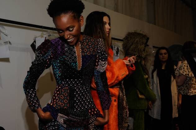 Italy: Maurizio Pecoraro Show and Backstage Maurizio Pecoraro, backstage. Milan fashion week women F W 2017-2018  GaetanoxxPiazzolla
