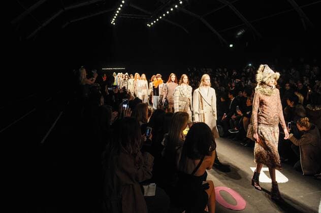 Italy: Maurizio Pecoraro Show and Backstage Alternative view. Maurizio Pecoraro runway. Milan fashion week women F W 2017-2018  GaetanoxxPiazzolla