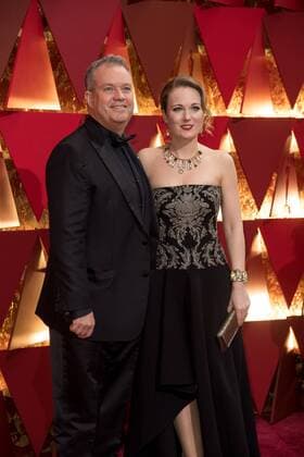 Feb 26, 2017 - Hollywood, California, U.S - Neil Corbould, Oscar nominee, and guest arrive on the red carpet of The 89th Oscars® at the Dolby Theatre in Hollywood, CA on Sunday, February 26, 2017. Hollywood U.S - ZUMAz03_ 20170226_sho_z03_309 Copyright: xAMPASx