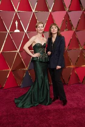 Feb 26, 2017 - Hollywood, California, U.S - Sandra Hüller and Maren Ade, Oscar nominee, arrive on the red carpet of The 89th Oscars® at the Dolby Theatre in Hollywood, CA on Sunday, February 26, 2017. Hollywood U.S - ZUMAz03_ 20170226_sho_z03_303 Copyright: xAMPASx