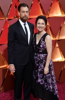 Cinematographer Dan Krauss and guest arrive on the red carpet for the 89th annual Academy Awards at the Dolby Theatre in the Hollywood section of Los Angeles on February 26, 2017.  LAP201702261030 JIMxRUYMEN