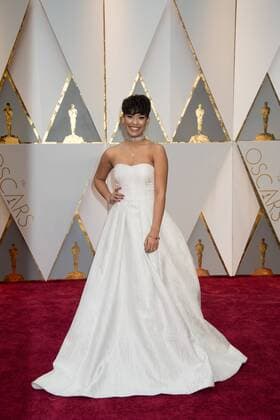 Feb 26, 2017 - Hollywood, California, U.S - BRIANNA PEREZ, arrives on the red carpet of The 89th Oscars at the Dolby Theatre in Hollywood, CA on Sunday, February 26, 2017. Hollywood U.S - ZUMAz03_ 20170226_sho_z03_226 Copyright: xAMPASx