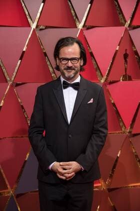 Feb 26, 2017 - Hollywood, California, U.S - Joe Walker, Oscar nominee, arrives on the red carpet of The 89th Oscars at the Dolby Theatre in Hollywood, CA on Sunday, February 26, 2017. Hollywood U.S - ZUMAz03_ 20170226_sho_z03_288 Copyright: xAMPASx