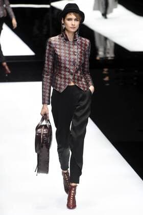 Milan woman s Fashion Week Fall Winter 2017 2018 Giorgio Armani Fashion Show Pictured  Copyright: xSimonaxChiocciax xIPAx xFotosickix