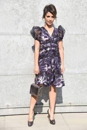 Milan woman s Fashion Week Fall Winter 2017 2018 Giorgio Armani Arrivals Pictured Monica Cruz  Copyright: xSimonaxChiocciax xIPAx xFotosickix
