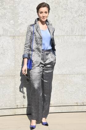 Mailand Fashion Week - Prominente bei Armani Milan woman s Fashion Week Fall Winter 2017 2018 Giorgio Armani Arrivals Pictured Carli Paoli  Copyright: xSimonaxChiocciax xIPAx xFotosickix