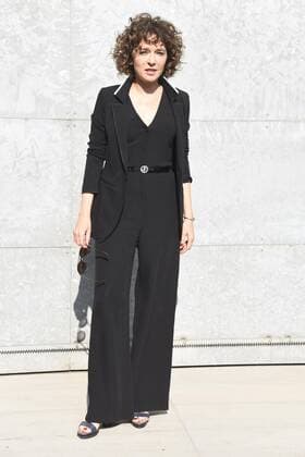 Mailand Fashion Week - Prominente bei Armani Milan woman s Fashion Week Fall Winter 2017 2018 Giorgio Armani Arrivals Pictured Valeria Golino  Copyright: xSimonaxChiocciax xIPAx xFotosickix