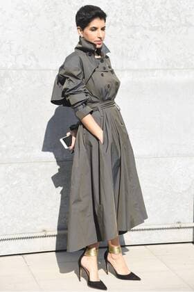 Mailand Fashion Week - Prominente bei Armani Milan woman s Fashion Week Fall Winter 2017 2018 Giorgio Armani Arrivals Pictured Principessa Deena Alijuhani Abdulaziz  Copyright: xSimonaxChiocciax xIPAx xFotosickix