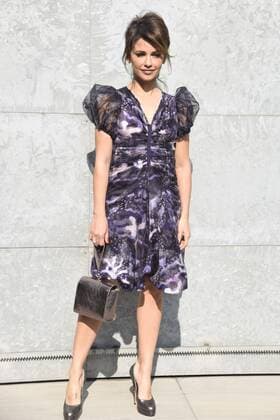 Mailand Fashion Week - Prominente bei Armani Milan woman s Fashion Week Fall Winter 2017 2018 Giorgio Armani Arrivals Pictured Monica Cruz  Copyright: xSimonaxChiocciax xIPAx xFotosickix