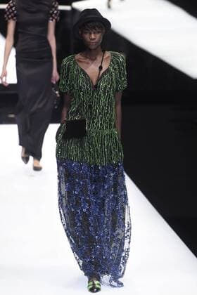 Milan woman s Fashion Week Fall Winter 2017 2018 Giorgio Armani Fashion Show  Copyright: xSimonaxChiocciax xIPAx xFotosickix