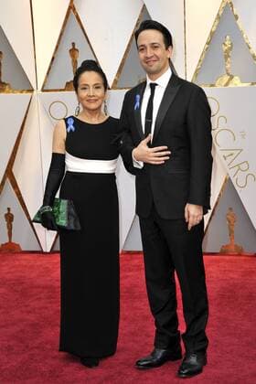 Lin-Manuel Miranda and his mother Luz Towns-Miranda attend the 89th Annual Academy Awards at Hollywood & Highland Center on February 26, 2017 in Hollywood, California. Foto:xD.xBedrosianx xFuturexImage