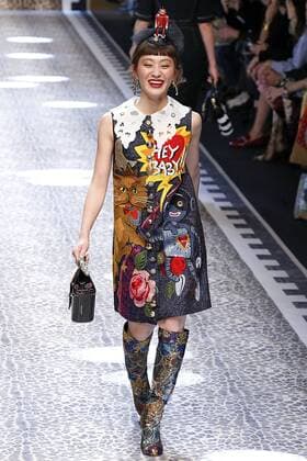 . 26 02 2017. Milan, Italy. Dolce & Gabbana show at Milan Fashion Week for Autumn Winter 2017 .  xi-Imagesx IIM-14520-0245