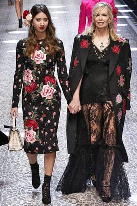 . 26 02 2017. Milan, Italy. Dolce & Gabbana show at Milan Fashion Week for Autumn Winter 2017 .  xi-Imagesx IIM-14520-0266