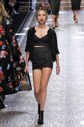 . 26 02 2017. Milan, Italy. Dolce & Gabbana show at Milan Fashion Week for Autumn Winter 2017 .  xi-Imagesx IIM-14520-0275