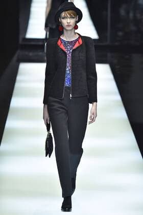 Mailand Fashion Week - Giorgio Armani . 27 02 2017. Milan, Italy. Giorgio Armani show at Milan Fashion Week for Autumn Winter 2017.  xi-Imagesx IIM-14521-0080