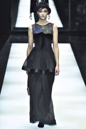 Mailand Fashion Week - Giorgio Armani . 27 02 2017. Milan, Italy. Giorgio Armani show at Milan Fashion Week for Autumn Winter 2017.  xi-Imagesx IIM-14521-0081
