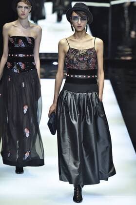 Mailand Fashion Week - Giorgio Armani . 27 02 2017. Milan, Italy. Giorgio Armani show at Milan Fashion Week for Autumn Winter 2017.  xi-Imagesx IIM-14521-0084