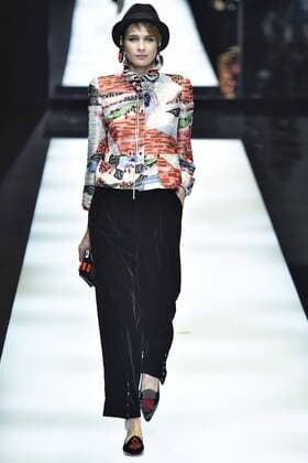 Mailand Fashion Week - Giorgio Armani . 27 02 2017. Milan, Italy. Giorgio Armani show at Milan Fashion Week for Autumn Winter 2017.  xi-Imagesx IIM-14521-0046
