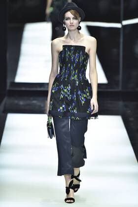Mailand Fashion Week - Giorgio Armani . 27 02 2017. Milan, Italy. Giorgio Armani show at Milan Fashion Week for Autumn Winter 2017.  xi-Imagesx IIM-14521-0049