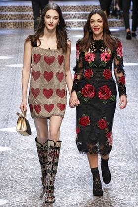 . 26 02 2017. Milan, Italy. Dolce & Gabbana show at Milan Fashion Week for Autumn Winter 2017 .  xi-Imagesx IIM-14520-0324