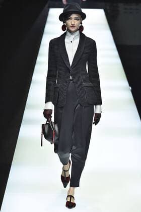 Mailand Fashion Week - Giorgio Armani . 27 02 2017. Milan, Italy. Giorgio Armani show at Milan Fashion Week for Autumn Winter 2017.  xi-Imagesx IIM-14521-0016