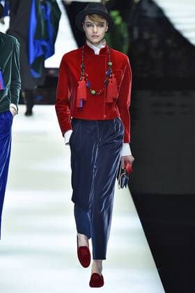 Mailand Fashion Week - Giorgio Armani . 27 02 2017. Milan, Italy. Giorgio Armani show at Milan Fashion Week for Autumn Winter 2017.  xi-Imagesx IIM-14521-0054