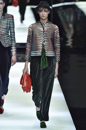 Mailand Fashion Week - Giorgio Armani . 27 02 2017. Milan, Italy. Giorgio Armani show at Milan Fashion Week for Autumn Winter 2017.  xi-Imagesx IIM-14521-0029