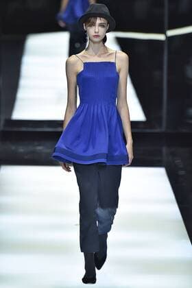 Mailand Fashion Week - Giorgio Armani . 27 02 2017. Milan, Italy. Giorgio Armani show at Milan Fashion Week for Autumn Winter 2017.  xi-Imagesx IIM-14521-0059