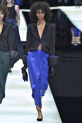 Mailand Fashion Week - Giorgio Armani . 27 02 2017. Milan, Italy. Giorgio Armani show at Milan Fashion Week for Autumn Winter 2017.  xi-Imagesx IIM-14521-0062