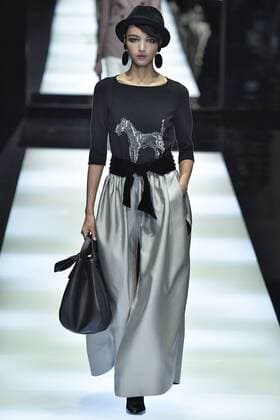 Mailand Fashion Week - Giorgio Armani . 27 02 2017. Milan, Italy. Giorgio Armani show at Milan Fashion Week for Autumn Winter 2017.  xi-Imagesx IIM-14521-0006