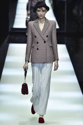 Mailand Fashion Week - Giorgio Armani . 27 02 2017. Milan, Italy. Giorgio Armani show at Milan Fashion Week for Autumn Winter 2017.  xi-Imagesx IIM-14521-0007