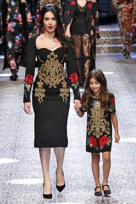 . 26 02 2017. Milan, Italy. Dolce & Gabbana show at Milan Fashion Week for Autumn Winter 2017 .  xi-Imagesx IIM-14520-0296