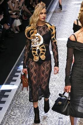 . 26 02 2017. Milan, Italy. Dolce & Gabbana show at Milan Fashion Week for Autumn Winter 2017 .  xi-Imagesx IIM-14520-0294