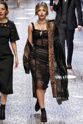 . 26 02 2017. Milan, Italy. Dolce & Gabbana show at Milan Fashion Week for Autumn Winter 2017 .  xi-Imagesx IIM-14520-0302