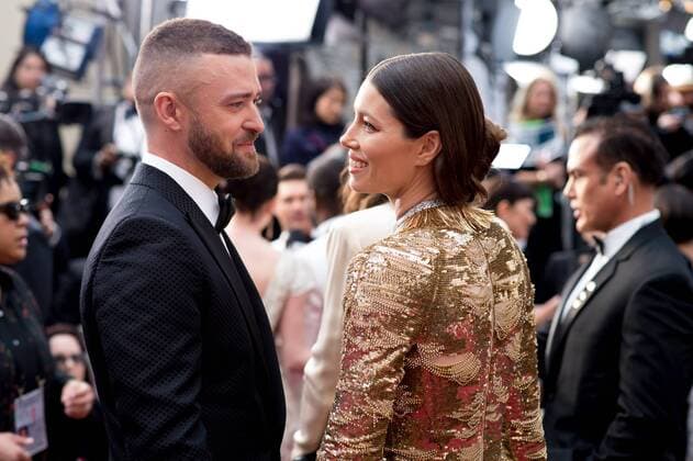 Feb 26, 2017 - Hollywood, California, U.S. - Oscar Nominee, JUSTIN TIMBERLAKE, arrives with JESSICA BIEL on the red carpet at The 89th Oscars at the Dolby Theatre in Hollywood, CA on Sunday, February 26, 2017. Hollywood U.S. - ZUMAz03_ 20170226_sho_z03_842 Copyright: xJohnxSalangsangx