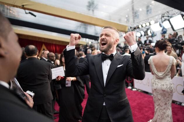 Feb 26, 2017 - Hollywood, California, U.S. - Oscar-nominee JUSTIN TIMBERLAKE arrives at The 89th Oscars at the Dolby Theatre in Hollywood, CA on Sunday, February 26, 2017. Hollywood U.S. - ZUMAz03_ 20170226_sho_z03_805 Copyright: xToddxWawrychukx