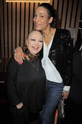 Barbara Schoene, Annabelle Mandeng Ankunft zur Premiere URBAN RECORDS im Kino Zoo Palast in Berlin, am 27.02.2017