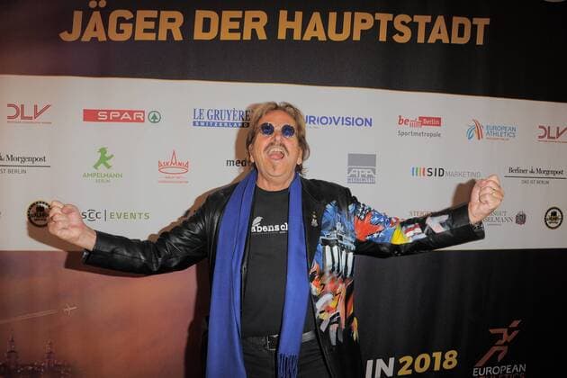 Frank Zander Ankunft zur Premiere URBAN RECORDS im Kino Zoo Palast in Berlin, am 27.02.2017