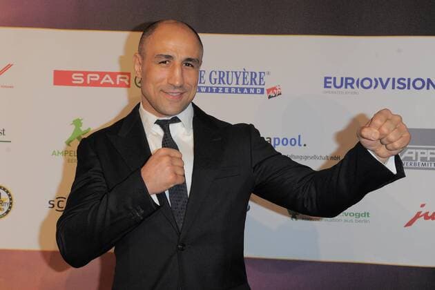 Arthur Abraham Ankunft zur Premiere URBAN RECORDS im Kino Zoo Palast in Berlin, am 27.02.2017