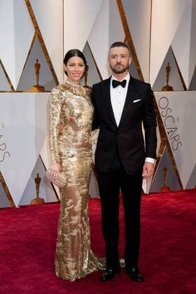 Feb 26, 2017 - Hollywood, California, U.S - JESSICA BIEL and Oscar-nominee JUSTIN TIMBERLAKE arrive at The 89th Oscars at the Dolby Theatre in Hollywood, CA on Sunday, February 26, 2017. Hollywood U.S - ZUMAz03_ 20170226_sho_z03_460 Copyright: xMikexBakerx
