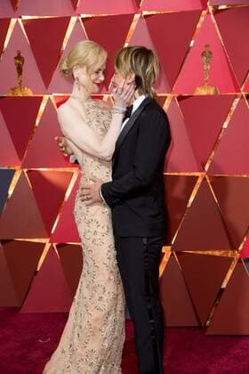 Feb 26, 2017 - Hollywood, California, U.S - NICOLE KIDMAN, Oscar nominee, and KEITH URBAN arrive on the red carpet of The 89th Oscars at the Dolby Theatre in Hollywood, CA on Sunday, February 26, 2017. Hollywood U.S - ZUMAz03_ 20170226_sho_z03_519 Copyright: xMichaelxYadax