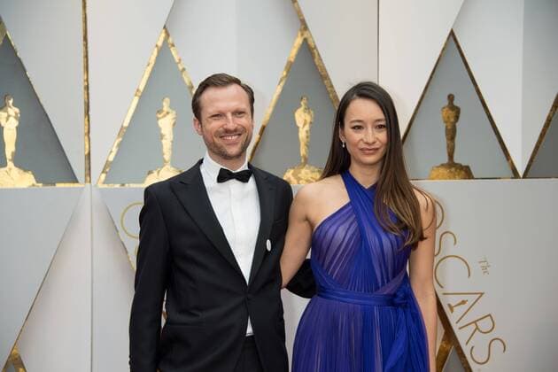 Feb 26, 2017 - Hollywood, California, U.S - Oscar-nominees, Orlando von Einsiedel and Joanna Natasegara arrive at The 89th Oscars at the Dolby Theatre in Hollywood, CA on Sunday, February 26, 2017. Hollywood U.S - ZUMAz03_ 20170226_sho_z03_213 Copyright: xAMPASx