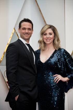 Feb 26, 2017 - Hollywood, California, U.S - Spencer Averick, Oscar nominee, and guest arrive on the red carpet of The 89th Oscars at the Dolby Theatre in Hollywood, CA on Sunday, February 26, 2017. Hollywood U.S - ZUMAz03_ 20170226_sho_z03_178 Copyright: xAMPASx