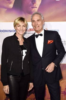 Heike Drechsler und Frank Kowalski bei der Weltpremiere des Imagefilms Urban Records zur Leichtathletik-EM Berlin 2018 im Zoo Palast. Berlin, 27.02.2017 Foto:xF.xKernx xFuturexImage