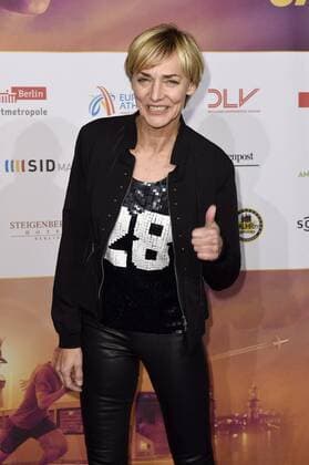 Heike Drechsler bei der Weltpremiere des Imagefilms Urban Records zur Leichtathletik-EM Berlin 2018 im Zoo Palast. Berlin, 27.02.2017 Foto:xF.xKernx xFuturexImage
